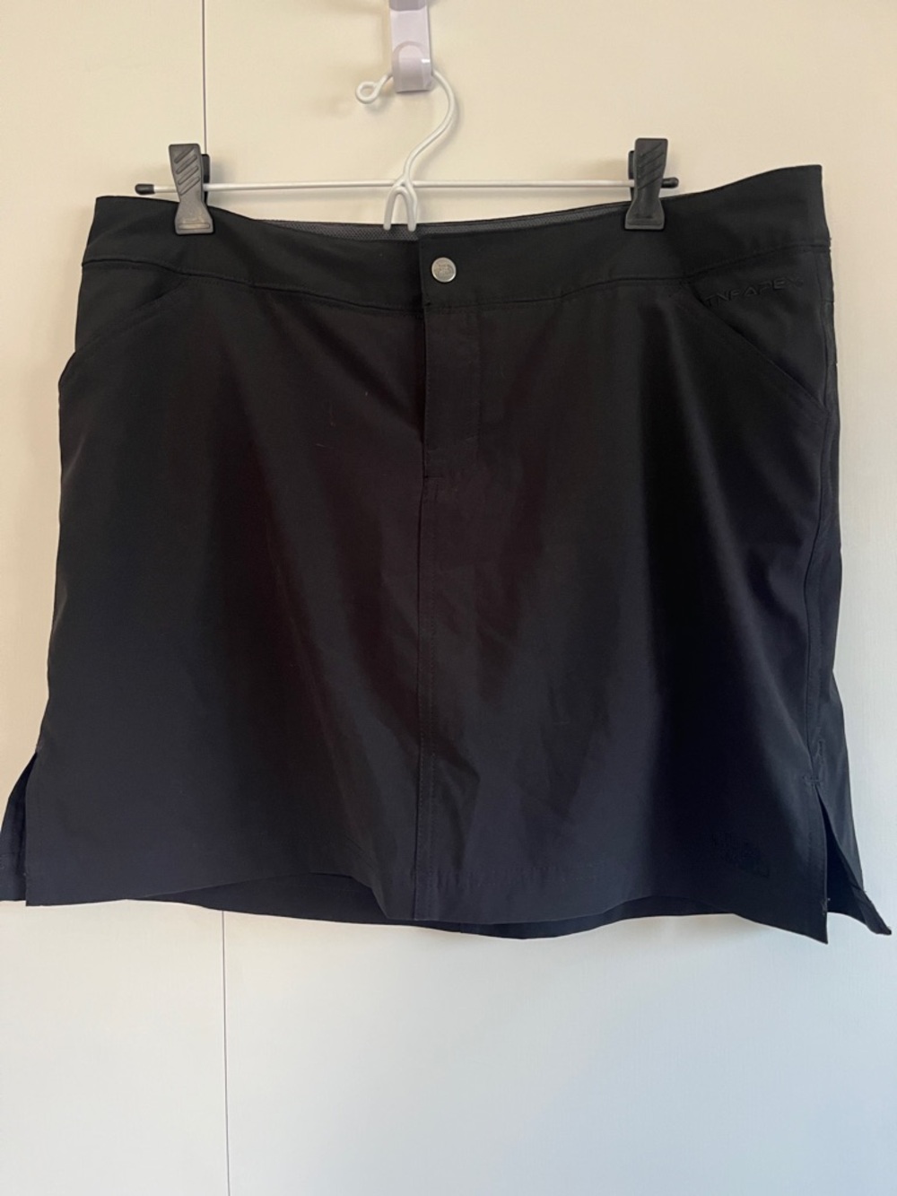 The North Face Black Athletic Skort with Subtle Logo